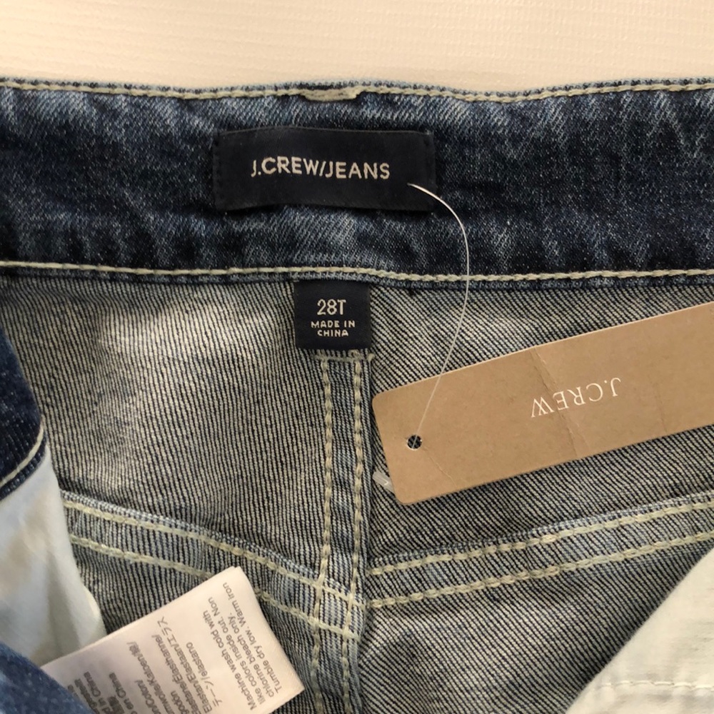 J.Crew jeans size 28T